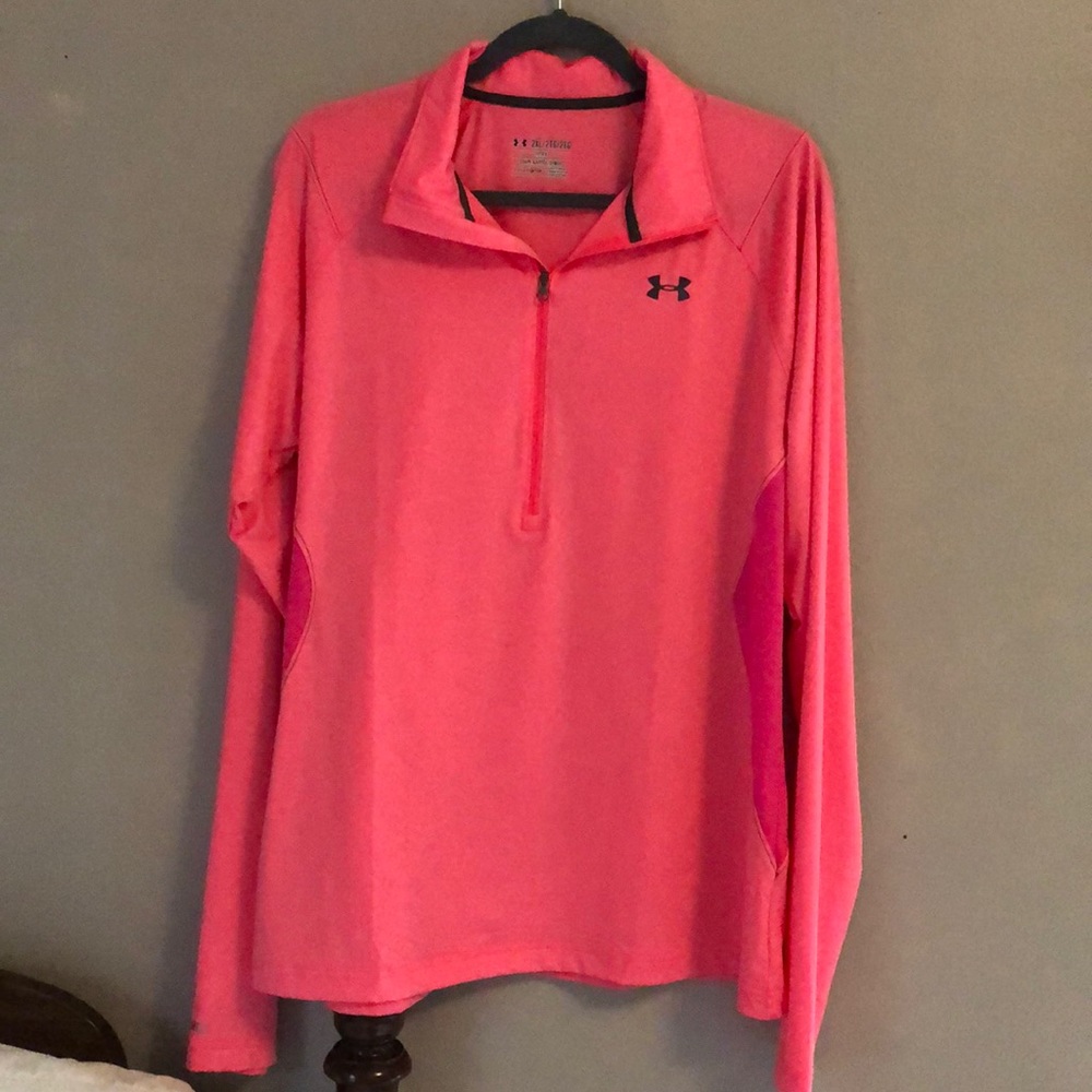 Under Armour Long Sleeve Pink Pullover